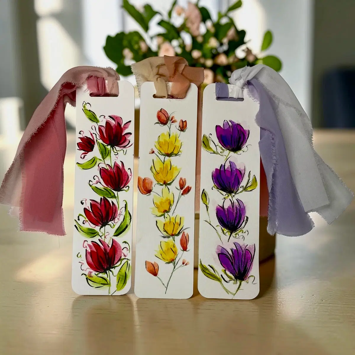 Thumbnail 2 of Premium Art – Bookmarks | Floral
