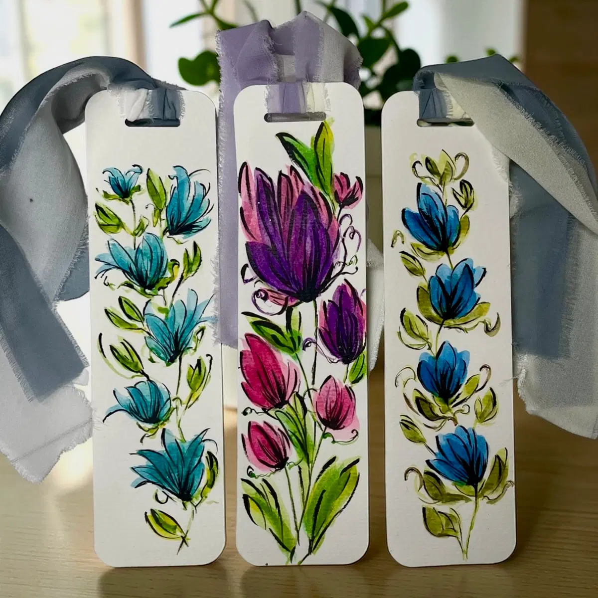 Thumbnail 4 of Premium Art – Bookmarks | Floral