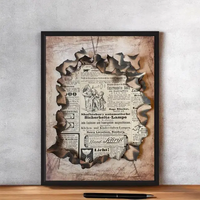 Image 7 of artwork Collage vintage 3D