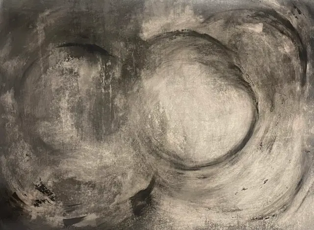 Artwork or textile design products with a specific technique and the name „Oddech” 2024
