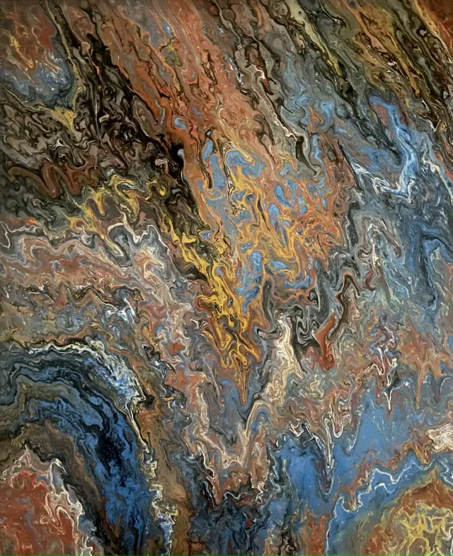 Artwork or textile design products with a specific technique and the name „Iskra" 2023
