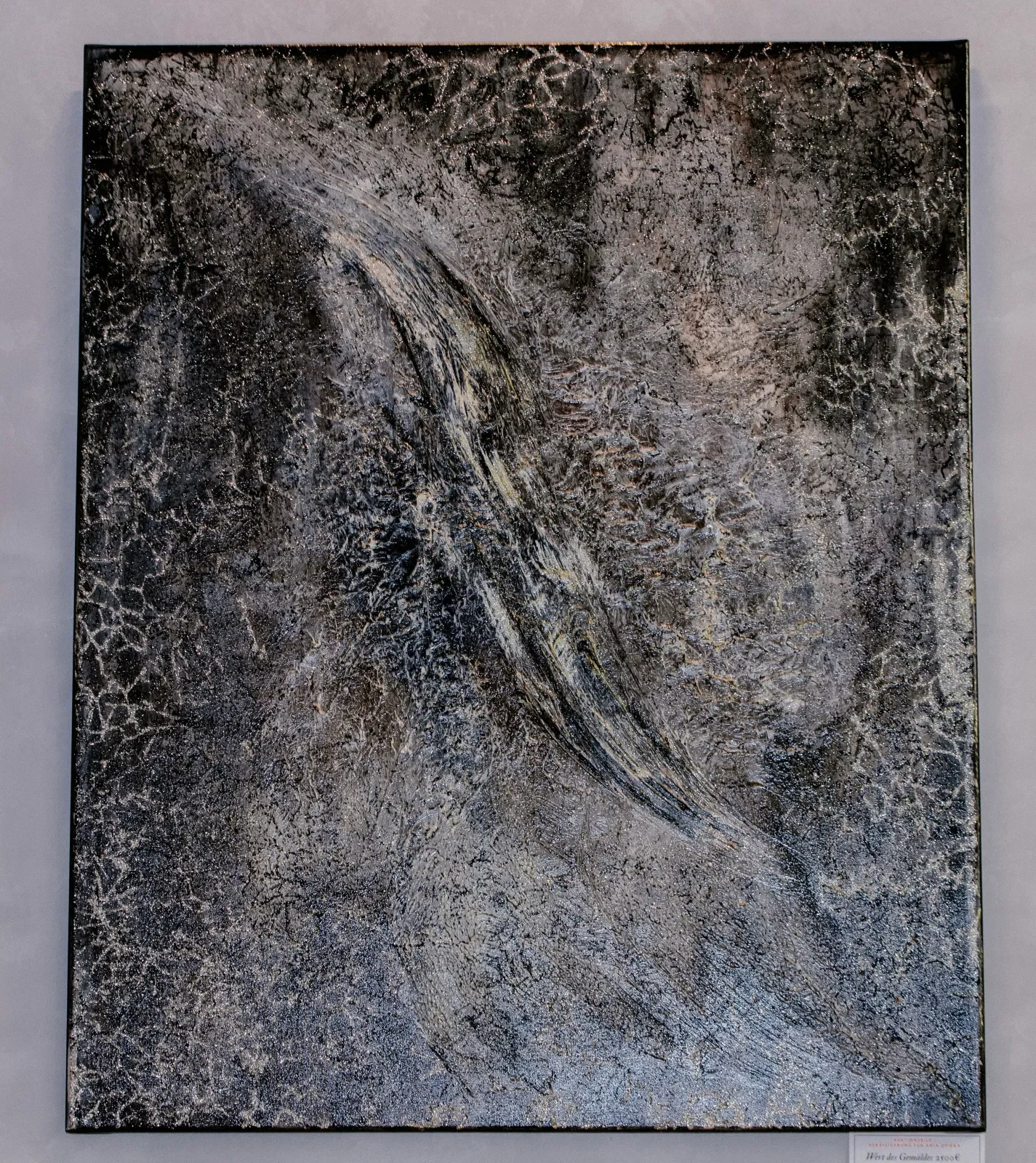 Artwork or textile design products with a specific technique and the name „Szept wiatru" 2026